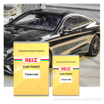 Reiz High Performance Adhesive Car Paint Crystal Silver Basecoat Color Car Refinish Coating Paint